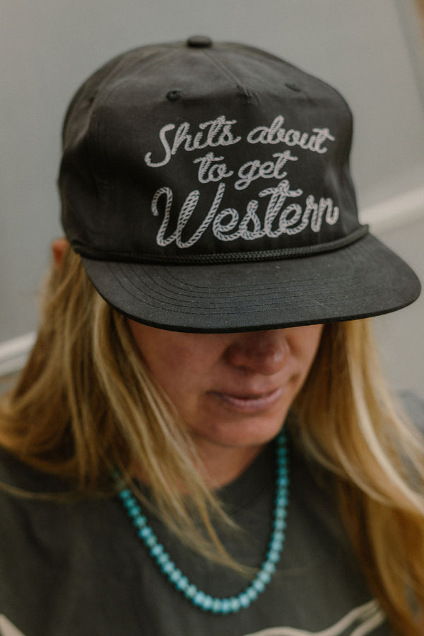 Shit’s about to get Western Flat Bill
