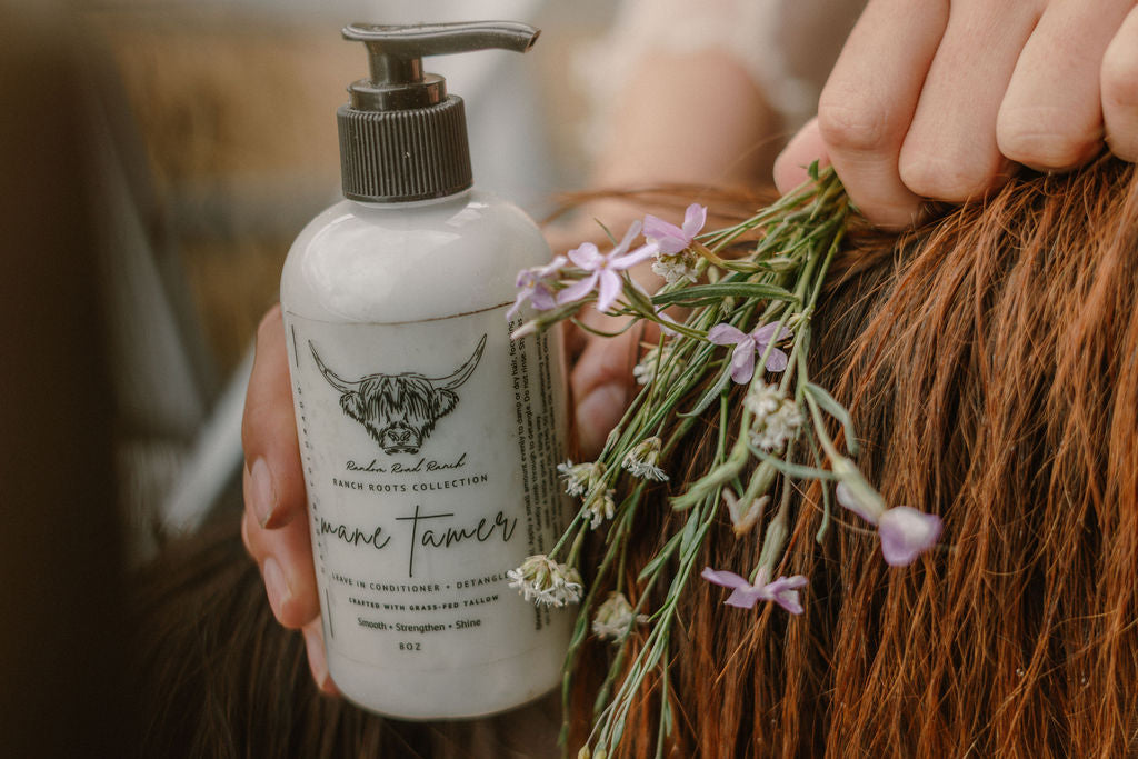 Mane Tamer Tallow Leave-In Conditioner + Detangler