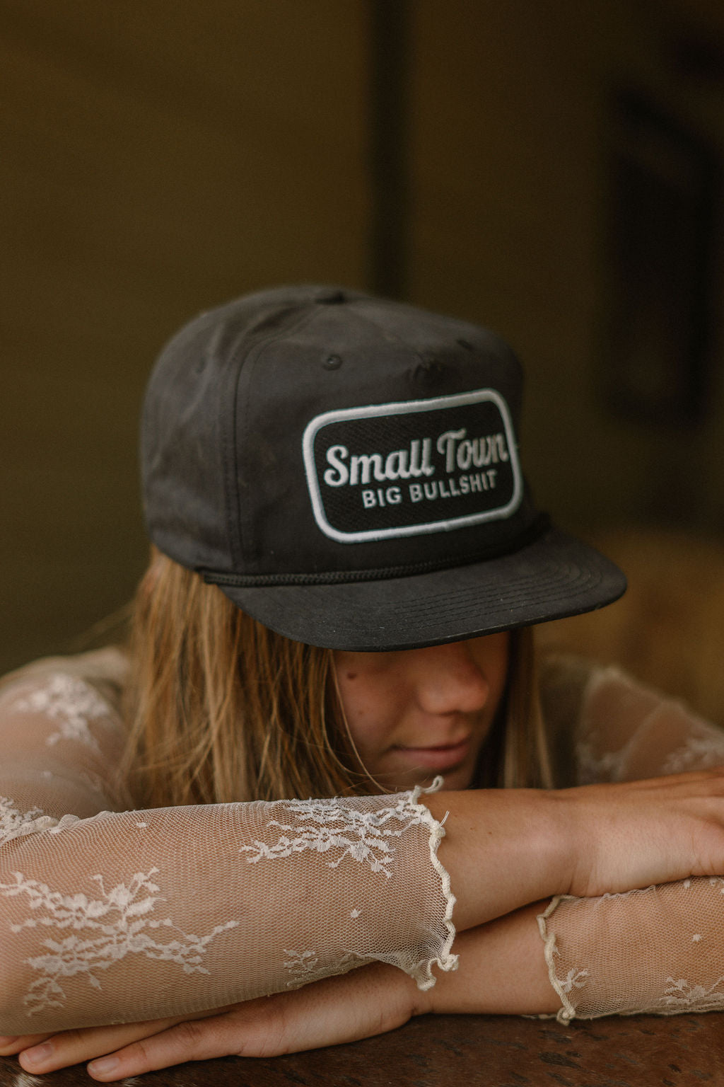 Small Town, Big Bullshit Trucker Hat