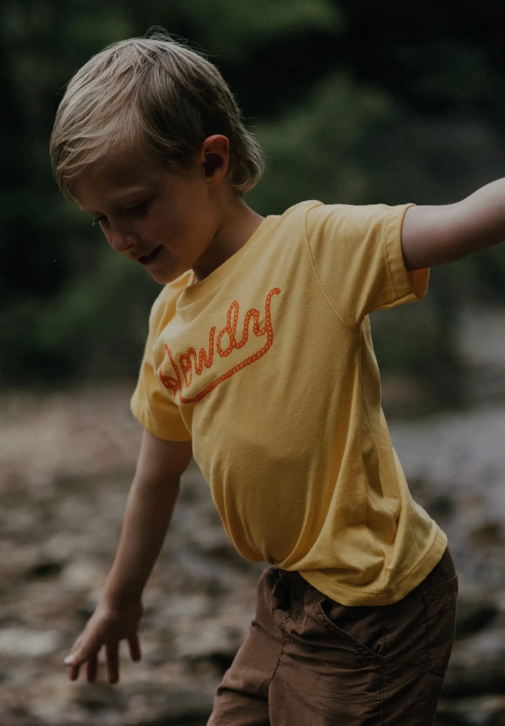 Kids Rowdy Tee