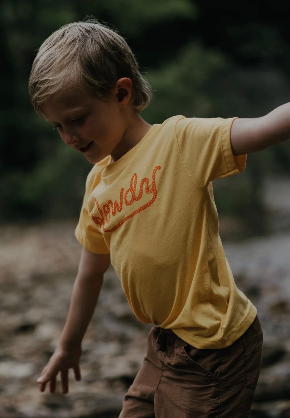 Kids Rowdy Tee
