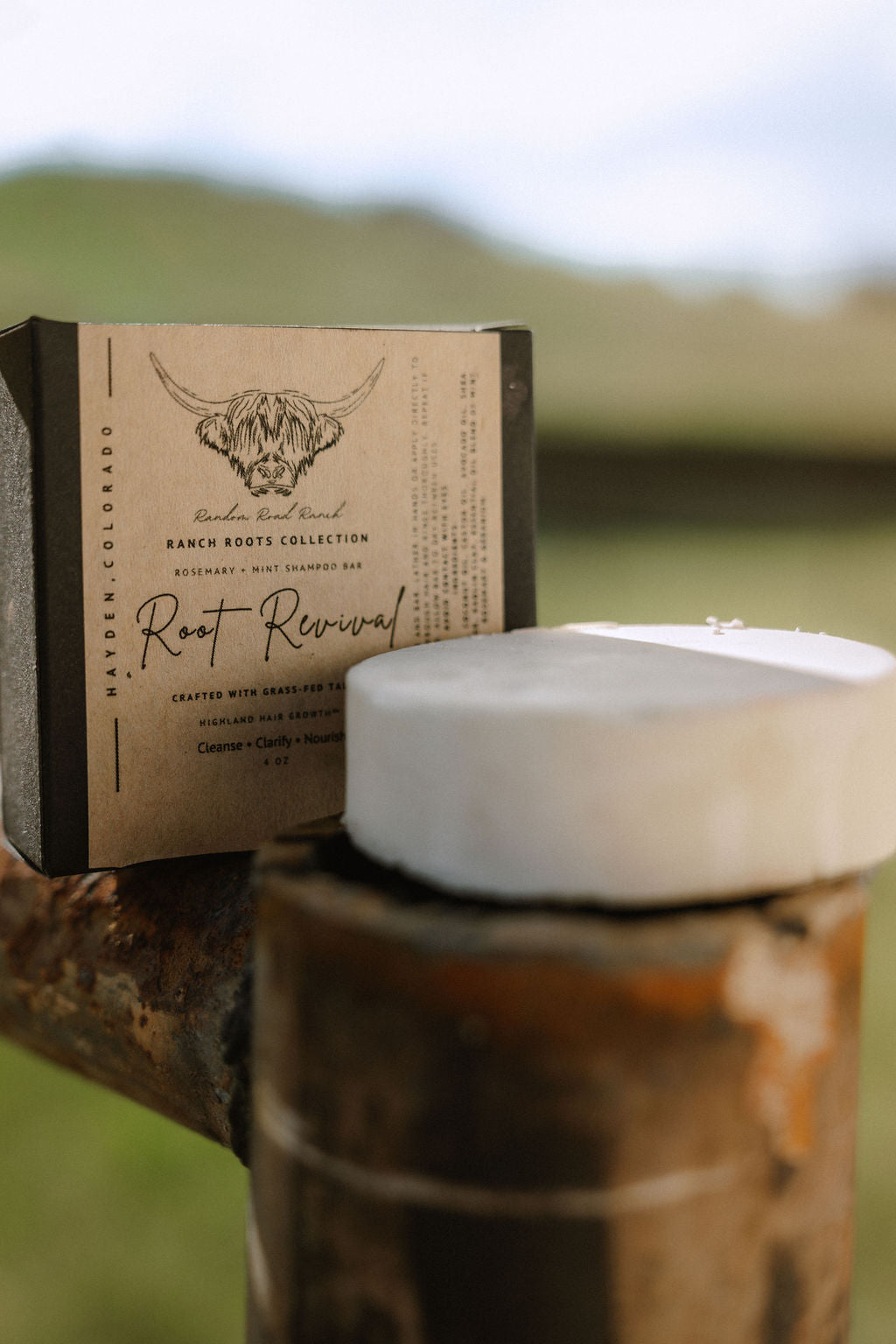 Root Revival Rosemary + Mint Tallow Shampoo Bar