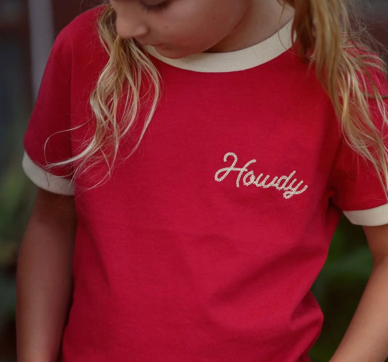 Kids “Howdy” Tee