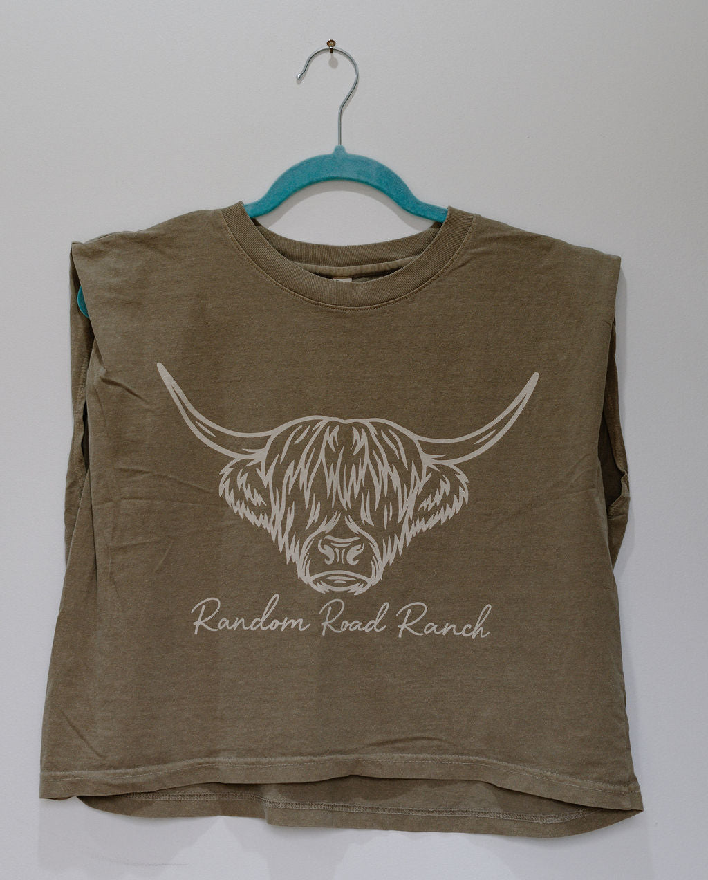 Random Road Ranch Highland Crop Tank