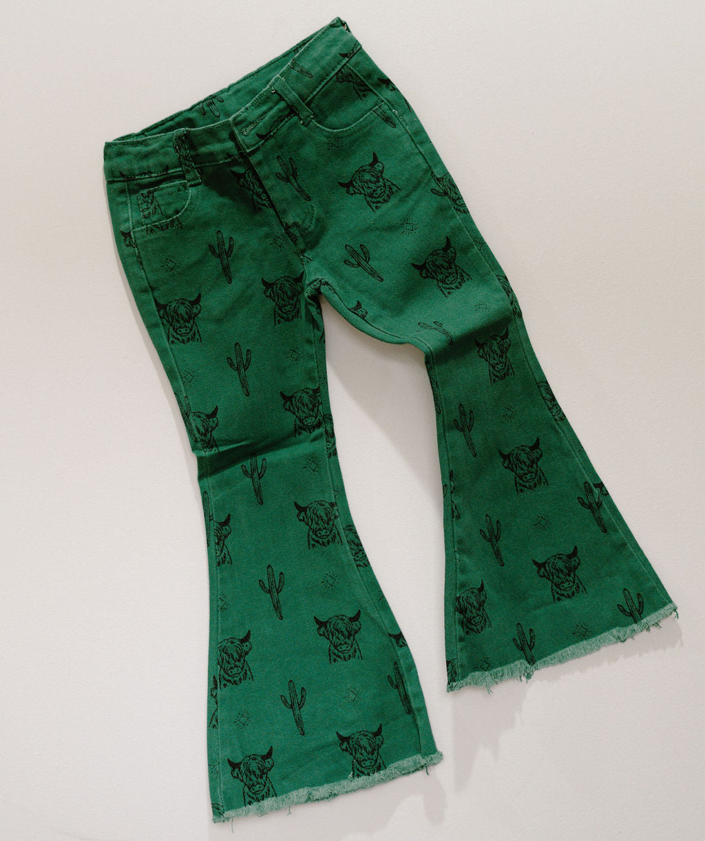 Mini Highland Cow Bell Bottoms