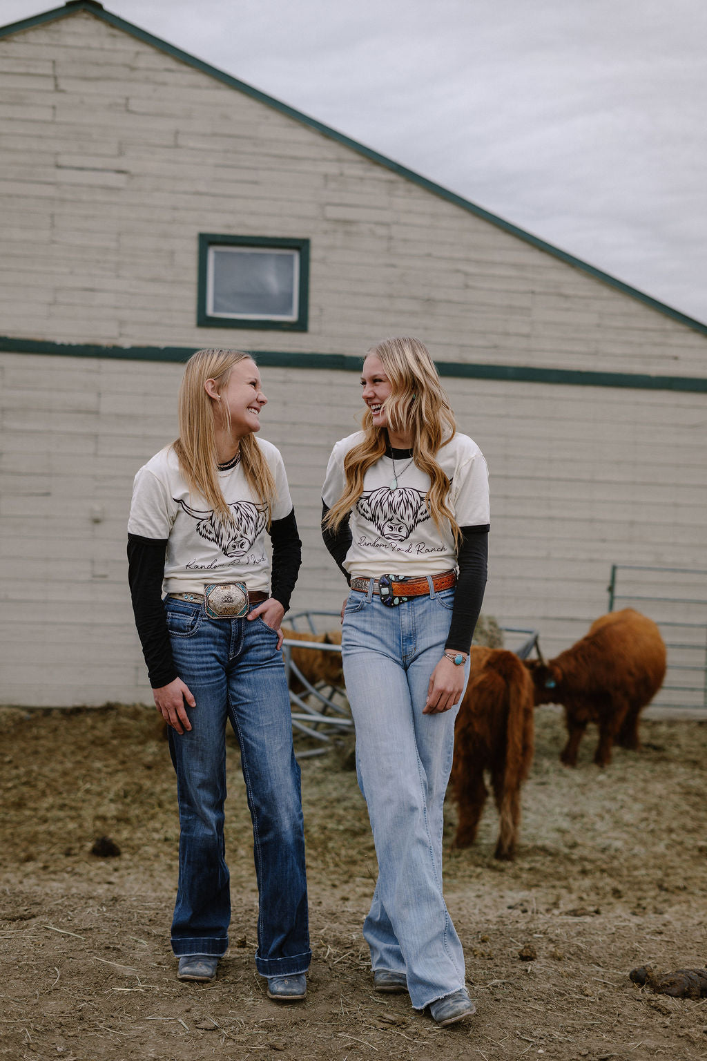 Random Road Ranch Ringer Tee