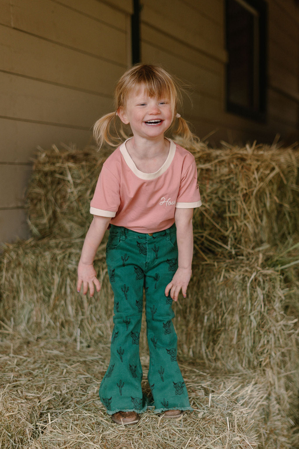 Mini Highland Cow Bell Bottoms