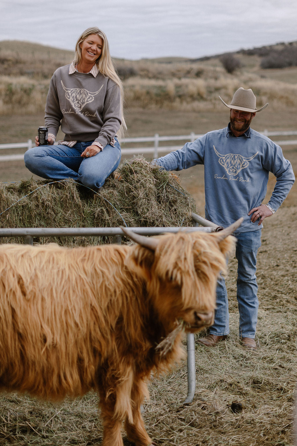 Highland Cow Crewneck