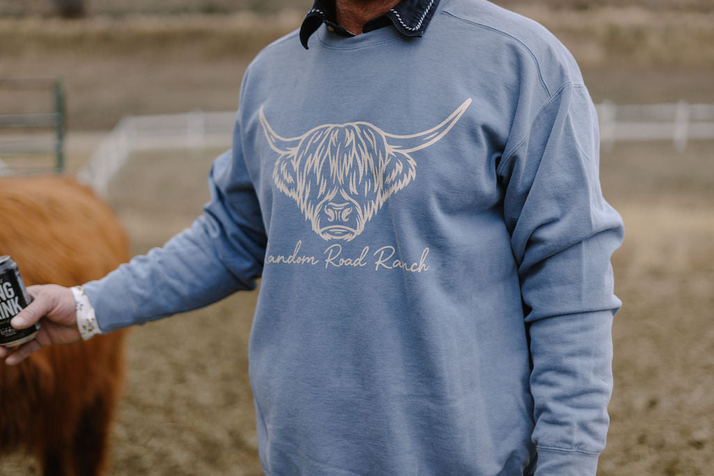 Highland Cow Crewneck