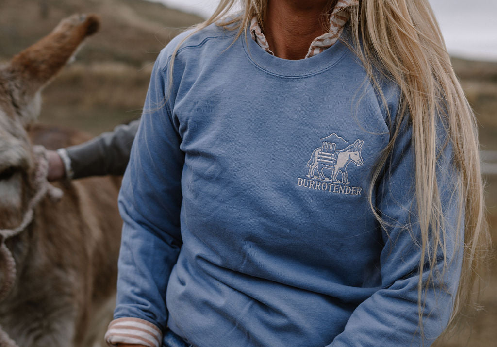 Burrotender™ Embroidered Crewneck – with 3R Branded Sleeve