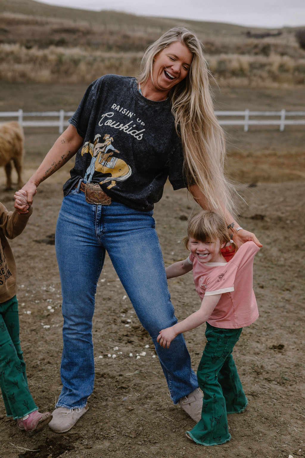 Raisin’ Up Cowkids Tee