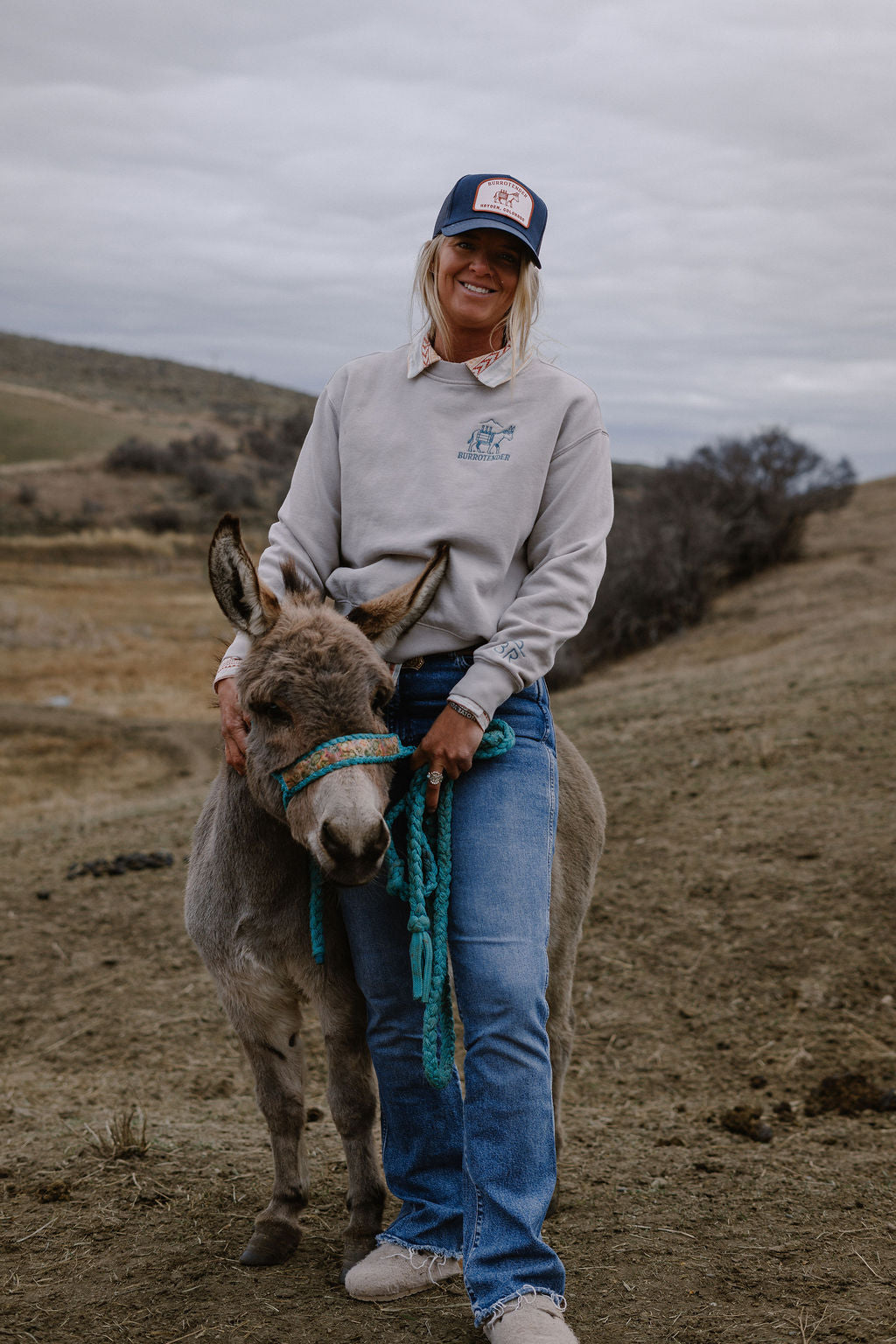 The Burrotender Embroidered Crewneck