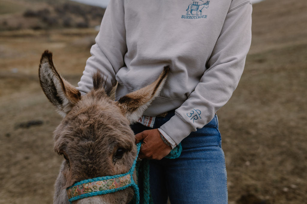 The Burrotender Embroidered Crewneck