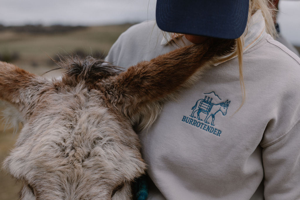 The Burrotender Embroidered Crewneck