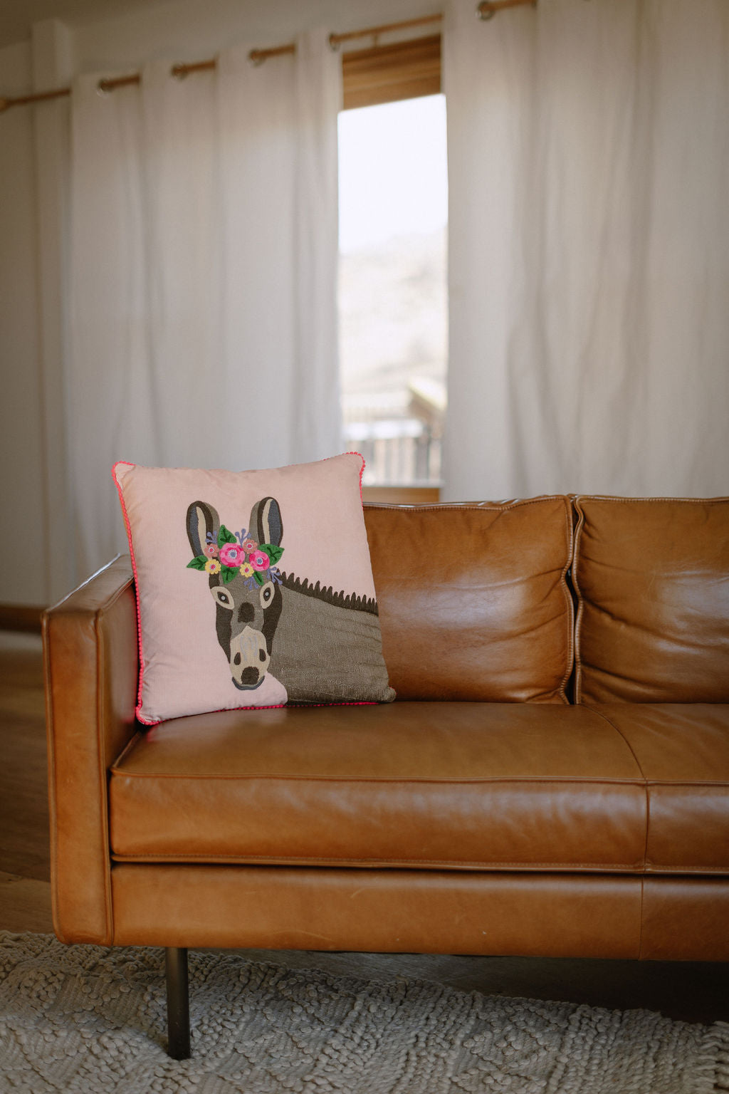 Ranch Friends Embroidered Pillow Collection