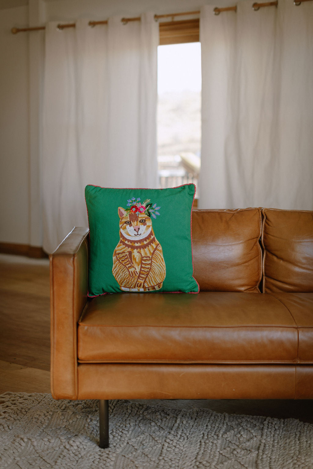 Ranch Friends Embroidered Pillow Collection