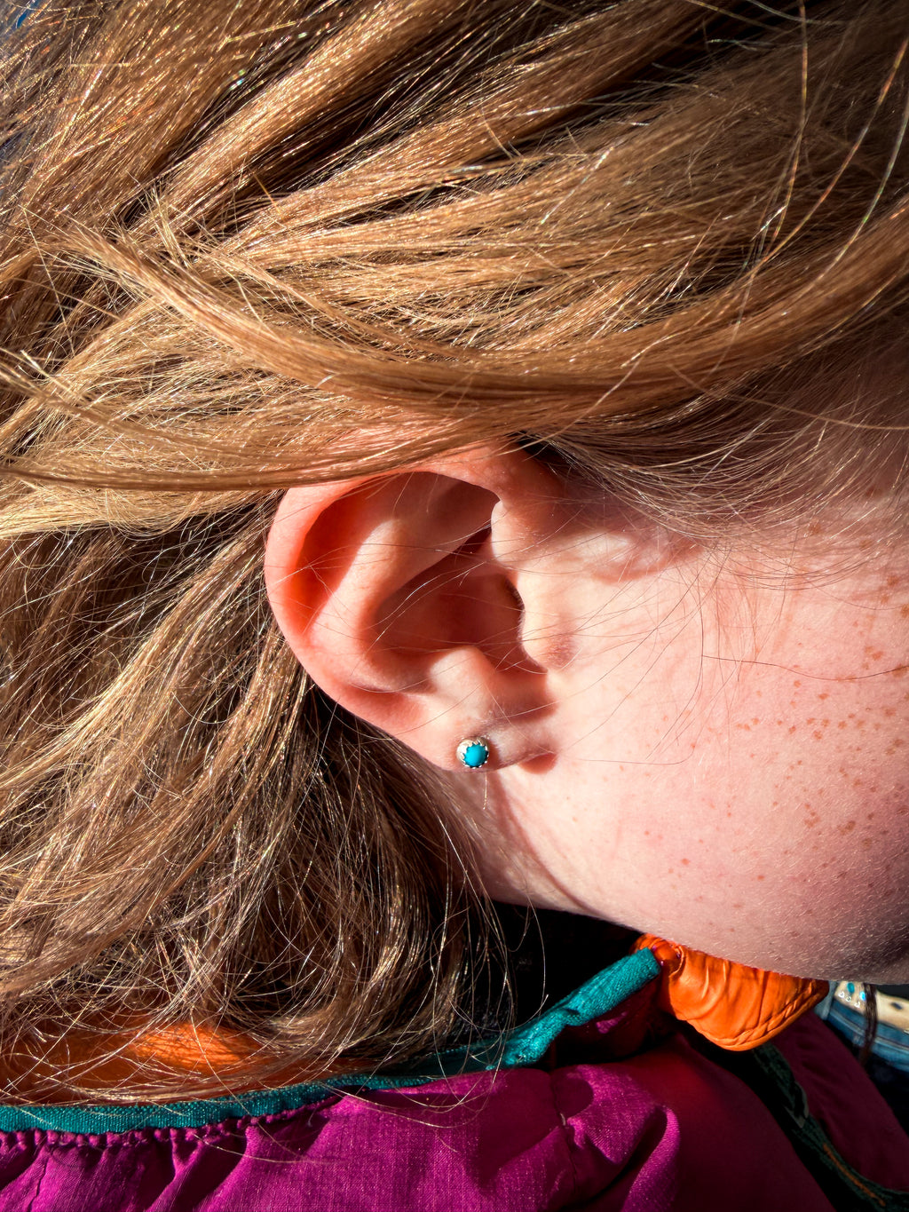Turquoise Stud Earrings