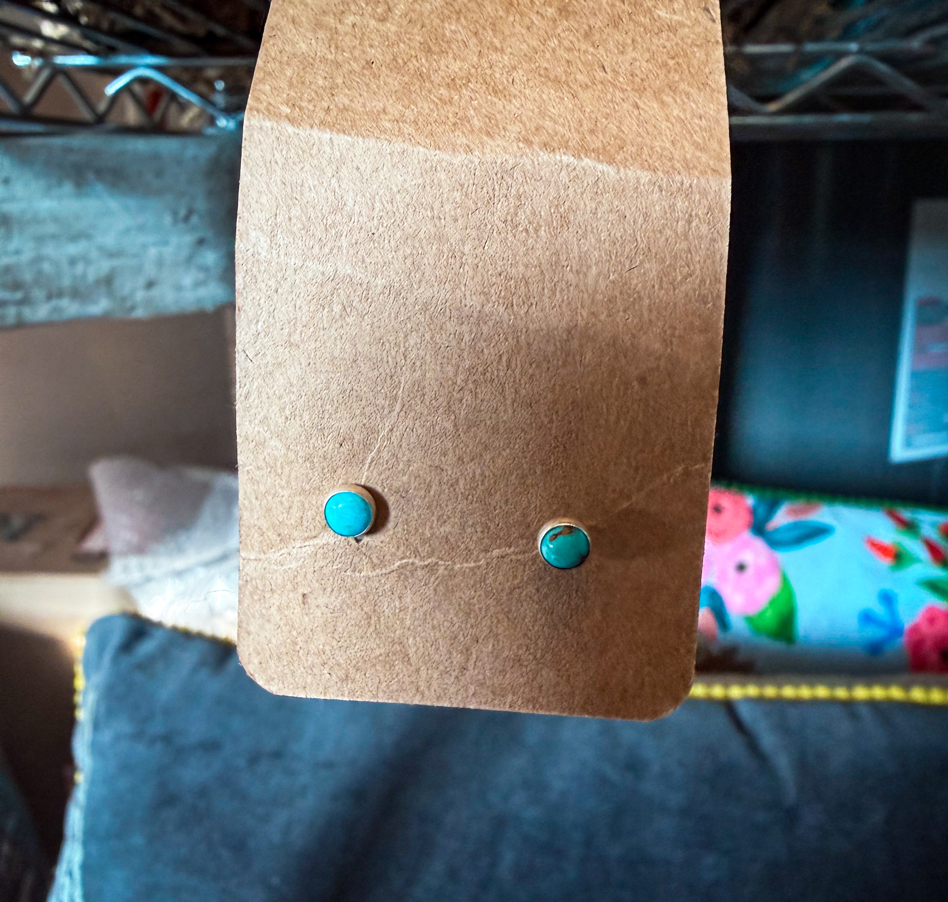 Turquoise Stud Earrings